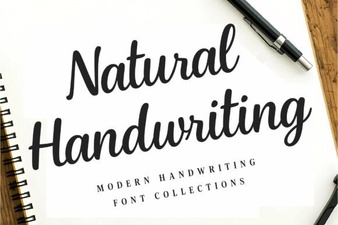 Natural Handwriting Fonts for Authentic Website Design