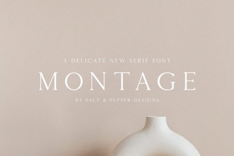 Montage Font: Modern Design for Bold Projects